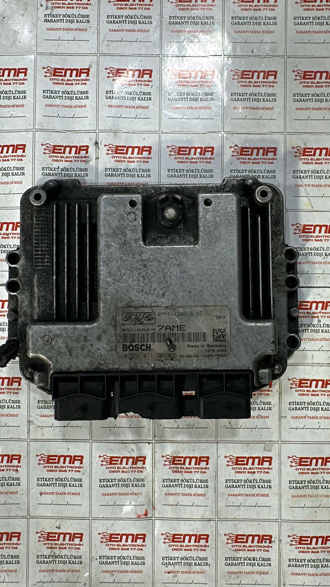 FORD FOCUS 1.6 TDCİ MOTOR BEYNİ 4M51-12A650-YE